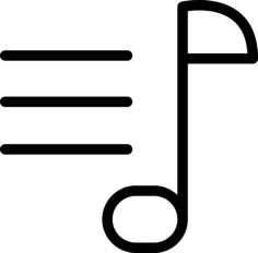 Music Settings Contour Svg Vector, Free Vectors File